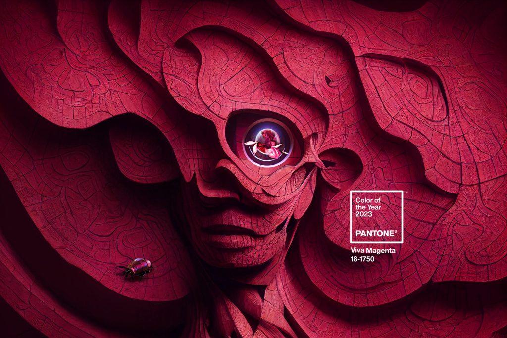 Viva Magenta! Inspired by nature